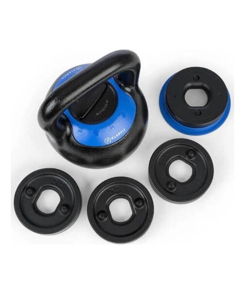 Adjustable Kettlebell KLARFIT Adjustabell 16/18/20/22/24 kg