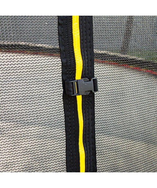Safety Net w/o Poles for Trampoline inSPORTline QuadJump PRO, 244x335cm