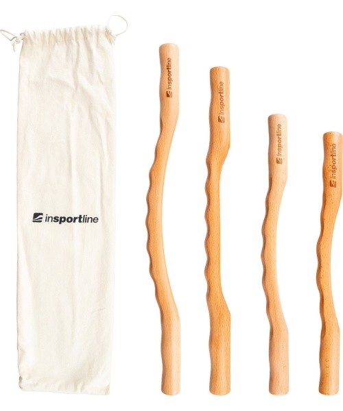 Wooden Scraping Stick Set inSPORTline Jarosa Set
