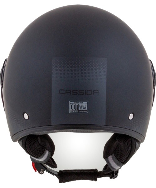 Motorcycle Helmet Cassida Handy Plus Matte Black/Gray