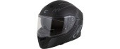 Motociklo šalmas Cassida Integral GT 2.1 Flash, matinė juoda / tamsiai pilka