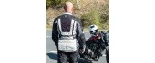 Men’s Touring Motorcycle Jacket BOS Maximum - Blue