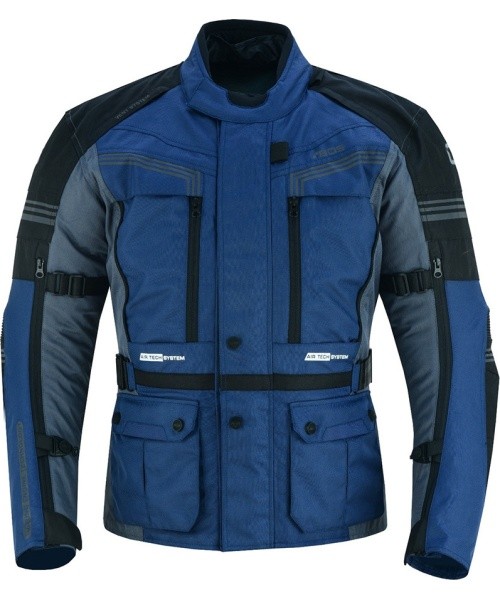 Men’s Touring Motorcycle Jacket BOS Maximum - Mėlyna