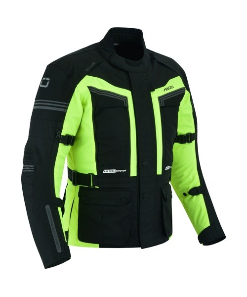 Men’s Touring Motorcycle Jacket BOS Maximum - Blue