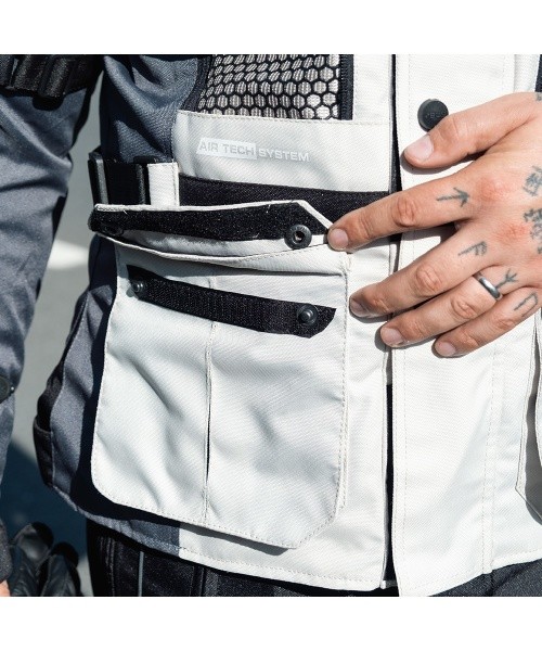 Men’s Touring Motorcycle Jacket BOS Maximum - Mėlyna