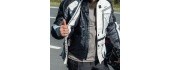 Men’s Touring Motorcycle Jacket BOS Maximum - Mėlyna