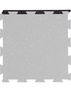 Edge Piece for Heavy Duty Floor Mat inSPORTline Puzeko 50 x 50 x 1 cm - černá - varianta B