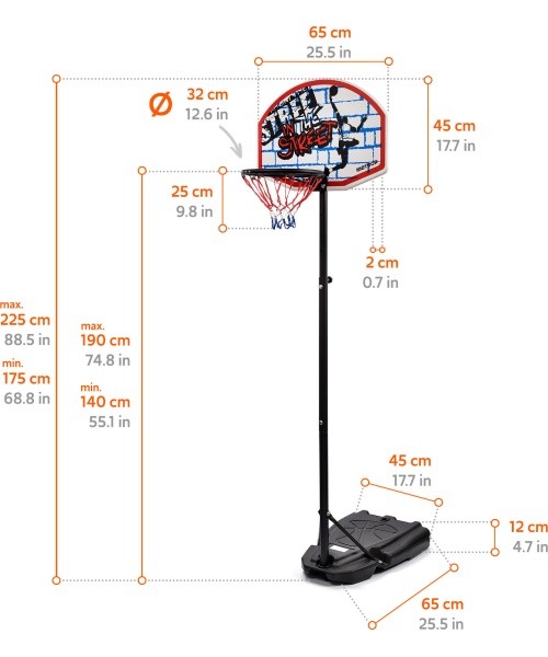 Basketball hope meteor street
