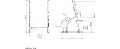 Gantry stands with belay and spacing adjustment MS-S107 2.0 - Marbo Sport