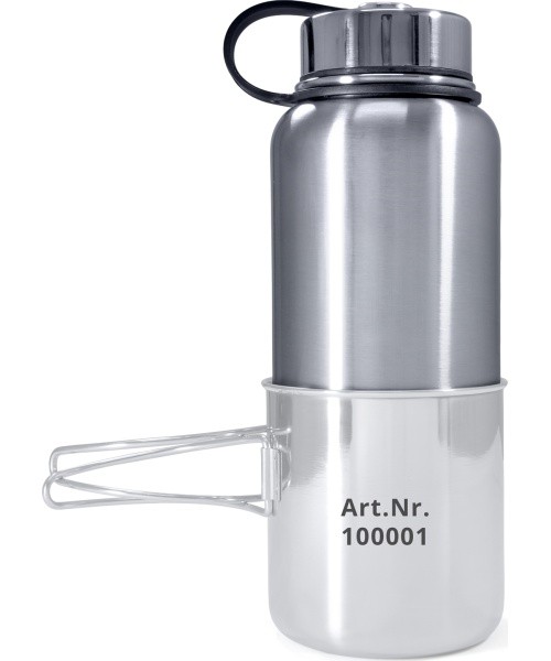 Flask Origin Outdoors Insulated WM Deluxe, 1L, Stainless Steel, Mat
