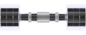 Chromuotas hantelis CHD HMS - 2 x 3 kg