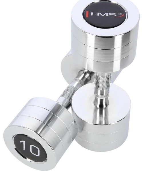 Chromuotas hantelis CHD HMS - 2x10kg