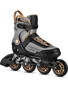 Riedučiai NA22151 Armour, juodi, 38 dydis, Nils Extreme - ARMOUR