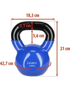 KNV CAST IRON KETTLEBELL HMS - 10 kg