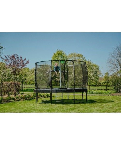 EXIT Allure Classic trampoline ø427cm - green