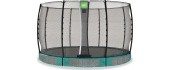 EXIT Allure Classic ground trampoline ø366cm - green