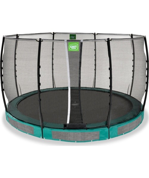 EXIT Allure Classic ground trampoline ø366cm - green