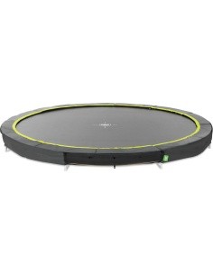 EXIT Silhouette įleidžiamas sportinis batutas ø427 cm, juodas