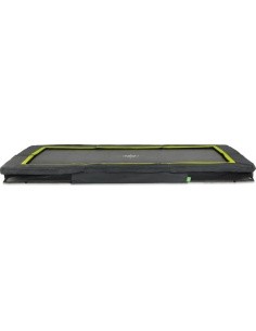 EXIT Silhouette ground sports trampoline 214x305cm - black