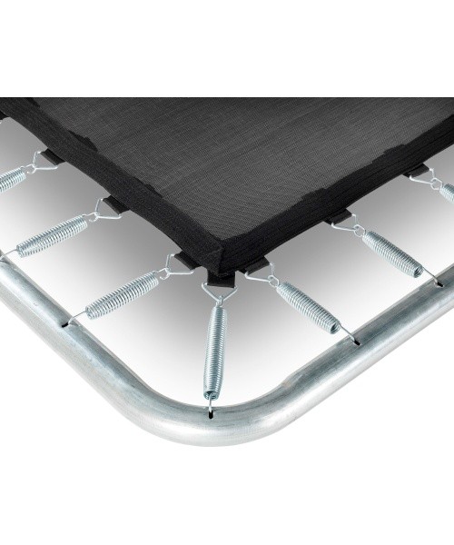 EXIT Silhouette ground sports trampoline 214x305cm - black