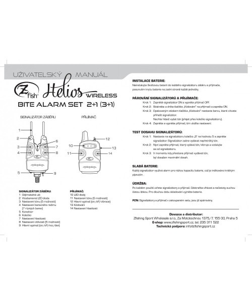 Alarm Zfish Bite Helios 1264