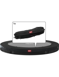 Favorit - InGround Padding 430 Black with white edge