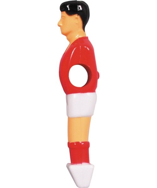 Soccer Table Soccer Men Buffalo, Red / White, 13 mm, 4 pcs