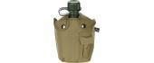 Pastic Canteen with Cover MFH - Coyote Tan, 1l