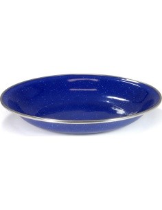Emaliuota gili lėkštė Origin Outdoors 20 cm, mėlyna