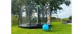 EXIT Allure Premium ground trampoline ø305cm - green