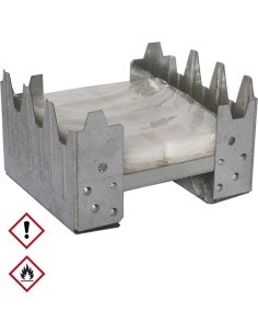 NATO LARGE FOLDING STOVE W.FUEL TABLETS