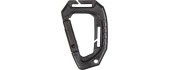 BLACK TACTICAL KARABINER MOLLE (2 PCS./BLISTER)