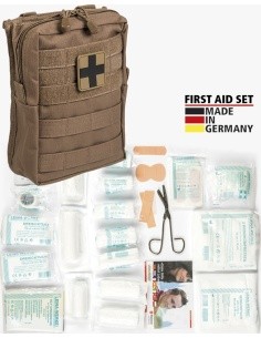 DARK COYOTE LARGE 43-PIECE FIRST AID SET LEINA