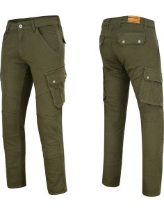 Motorcycle Pants W-TEC Nuksan - Žalia
