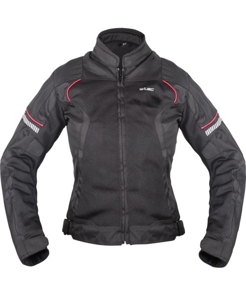 Women’s Summer Motorcycle Jacket W-TEC Matrix Lady - Black/Red