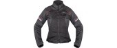 Women’s Summer Motorcycle Jacket W-TEC Matrix Lady - Black/Red