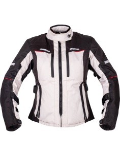 Women’s Touring Jacket W-TEC Maise - Black, grey, red