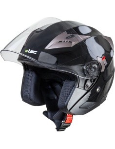 Motorcycle Helmet W-TEC Putta - Black/Bronze