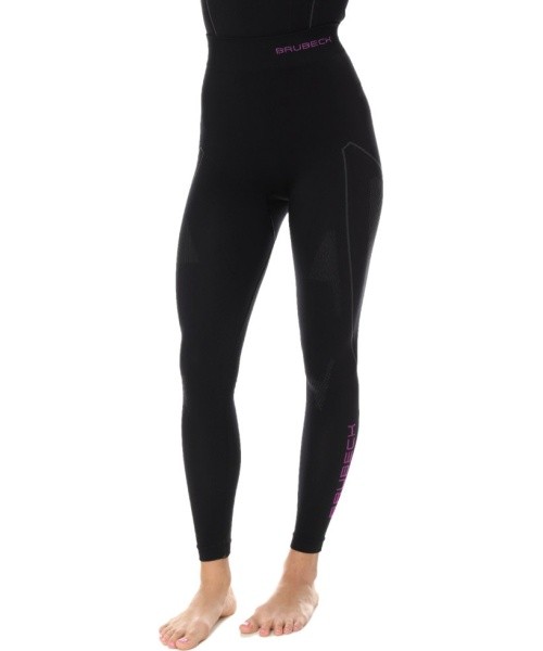 Women’s Thermal Pants Brubeck Thermo - Pink-Black