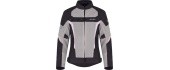 Women’s Summer Motorcycle Jacket W-TEC Mirelia - Black-Grey-Fluo