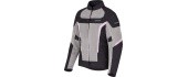 Women’s Summer Motorcycle Jacket W-TEC Mirelia - Black-Grey-Fluo