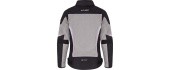 Women’s Summer Motorcycle Jacket W-TEC Mirelia - Black-Grey-Fluo