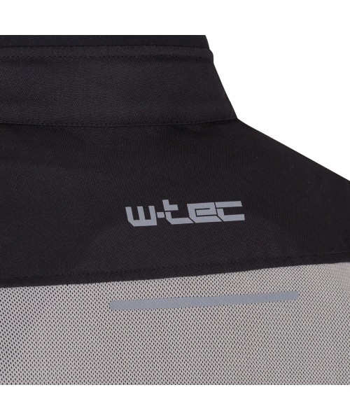Women’s Summer Motorcycle Jacket W-TEC Mirelia - Black-Grey-Fluo