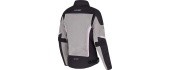 Women’s Summer Motorcycle Jacket W-TEC Mirelia - Black and grey