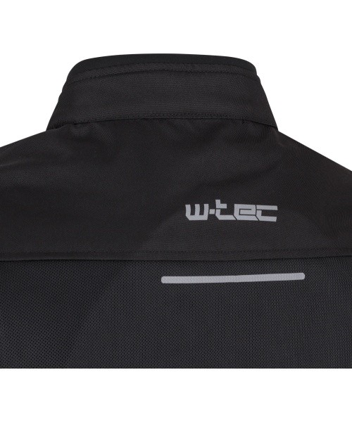 Men’s Summer Motorcycle Jacket W-TEC Mirelio - Gray-blue-red