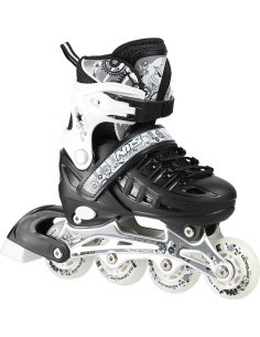 NH10905 4in1 INLINE/ICE-SKATES NILS EXTREME - Black