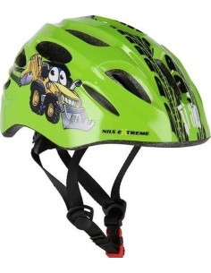 NILS Extreme MTW01 LED šalmas - Žalia