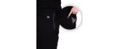 Men’s Heated Pants W-TEC Insupants - Black