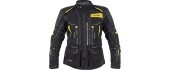Motociklininko striukė W-TEC Aircross - Juoda-auksinė