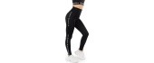 Moteriškos tamprės inSPORTline Highwaist - Juoda
